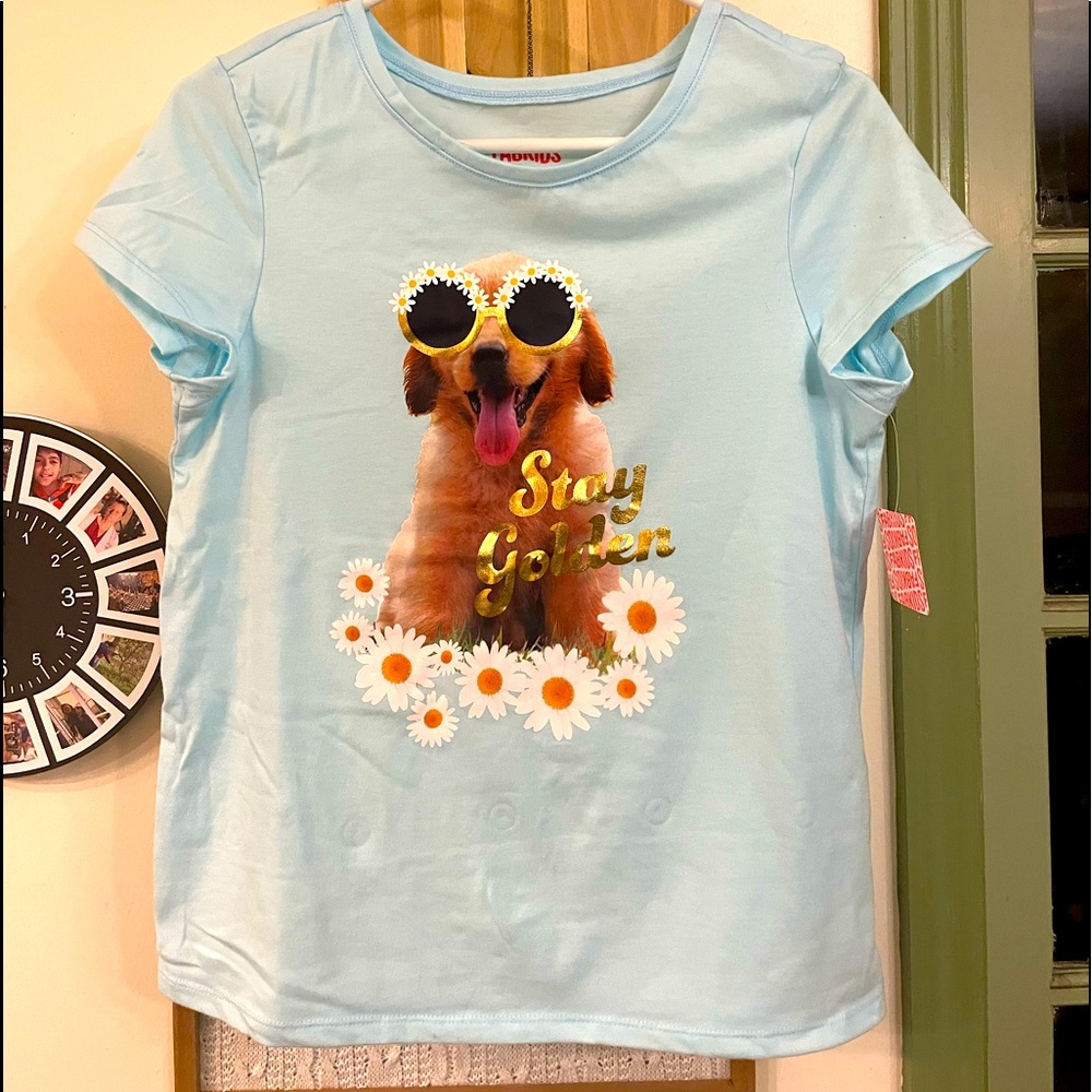Fabkids girls light blue shirt